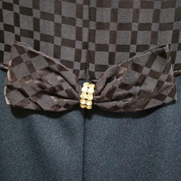 Beautiful Navy Short Sleeve Maxi Dress Plus Size Mother the Bride Formal - Picture 8 of 8